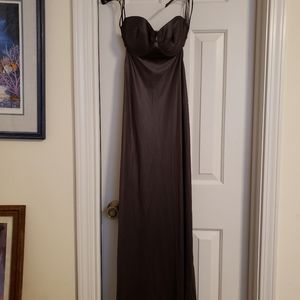 Victoria Secrets Ladies 36B/C Long Chemise Brown